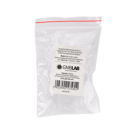 Sello de silicona para moldes, diámetro 2,3 cm, transparente
