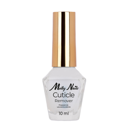 Cuticle Remover von MollyNails, 10 ml – Mittel zum Aufweichen und Entfernen von Nagelhaut