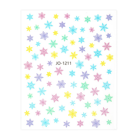 Autocollants pour ongles de Noël MollyNails JO-1211