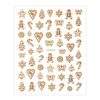 Adhesivos navideños para uñas MollyNails SWA58