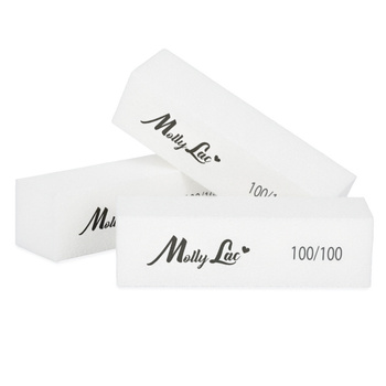 Blocco di lucidatura MollyLac 100/100 Premium bianco, 1 pezzo