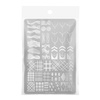 Plaque à motifs pour tampons XY-CF004