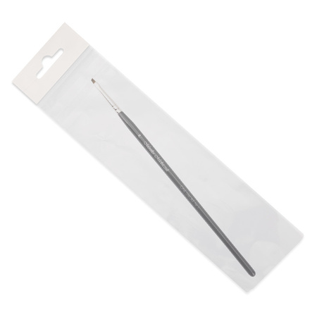 Brush for decorating with acrylic paints, gel paint, One Stroke gel, bristle length 2/3.5 mm, 4U Monika Mielniczuk