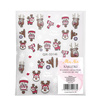 Adesivi natalizi per unghie MollyNails QJK- 5D146