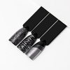 Lakier do stempli i stampingu MollyNails PRO Stamping Chrome srebrny silver 10ml