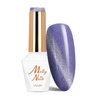 Smalto ibrido MollyNails Neon Flashy Cat Eye senza HEMA 8 g n. 175