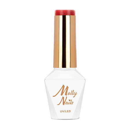 MollyNails Hybridlack „Flashing Lights Neon Queen of Love“, HEMA/Di-HEMA-frei, 8 g, Nr. 645