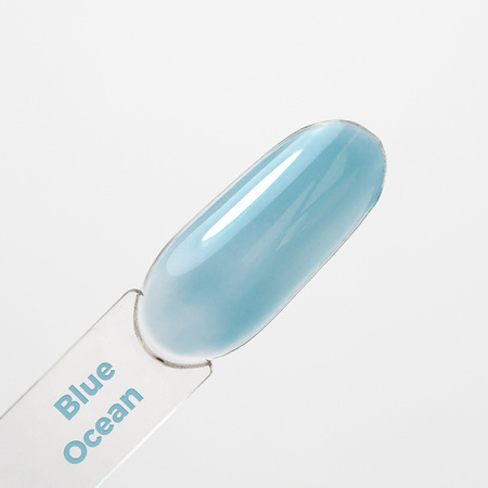 Kolorowy top bez przemywania top no wipe Crystal Glass MollyNails Blue Ocean HEMA/Di-HEMA Free 10g