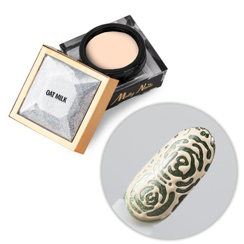 Creative Flow Color Gel  - Gel creativo para Nail Art con efecto de diseños difuminados y suaves MollyNails Oat Milk Sin HEMA/Di-HEMA 5 g