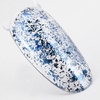 Poudre pour ongles métallique MollyLac Paillettes d'aluminium bleu éclatant 0,2 g N° 6