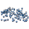 SS3 Light sapphire glass nail rhinestones, approx. 1440 pieces per pack
