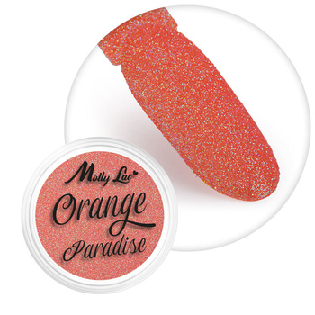 Orange Paradise MollyLac nail powder 1 g No. 6