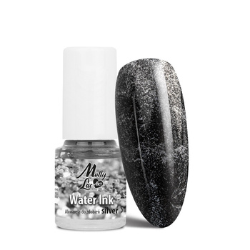 Water Ink MollyLac ART akwarela do zdobień SILVER