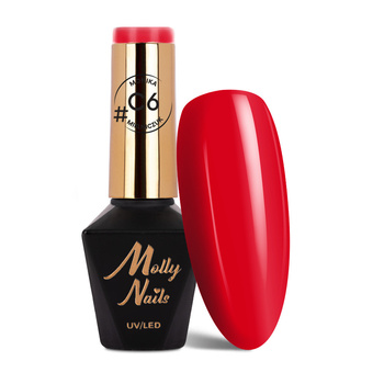 MollyNails Classic Hybridlack von Monika Mielniczuk, HEMA/Di-HEMA-frei, 8 g, Nr. C6