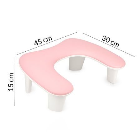MollyNails Pink Manicure Rest with Legs