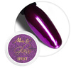Polvo con efecto espejo para decorar las uñas MollyLac Glass Effect Purple n.º 7