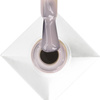 Esmalte híbrido MollyNails French Manicure Delicate Brown sin HEMA ni Di-HEMA, 8 g, n.º 132