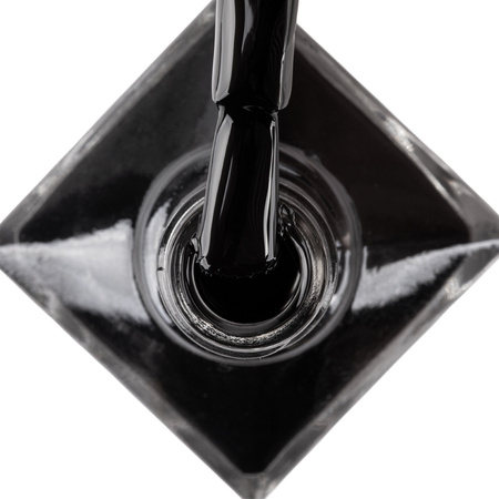 Smalto classico STEP 2: Color Lacquer Vinyl Effect System MollyNails Black 10 ml