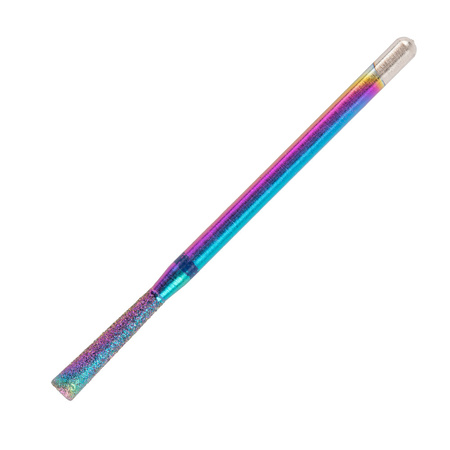 Fresa diamantata Unicorn arcobaleno, stretta e smussata, n. 13