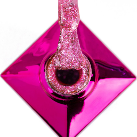 MollyNails Luxury Glam Pink Reflections Hybrid Nail Polish 8g No. 540