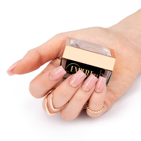 Gel de construction pour ongles Expert Gel Smart Natural Cover par Monika Mielniczuk MollyNails, sans HEMA ni Di-HEMA, 15 g