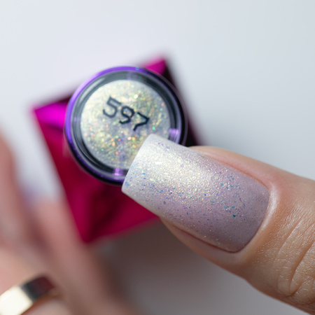 MollyLac Hybrid-Nagellack Mermaid Whispers Pearl Elixir 10 g Nr. 597