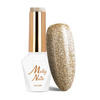 MollyNails Queens Of Life Rich Gold HEMA/Di-HEMA Free Hybrid Nail Polish 8g No. 38