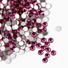 Strass en verre pour ongles SS10 Fuchsia, environ 50 pièces.