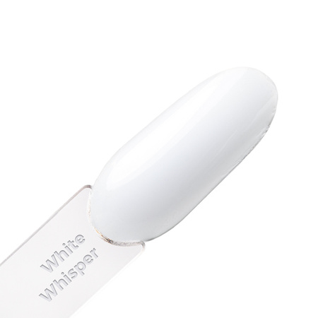 Budujący żel samopoziomujący twardy średniogęsty builder gel self leveling MollyNails White Whisper HEMA/Di-HEMA Free 50 g