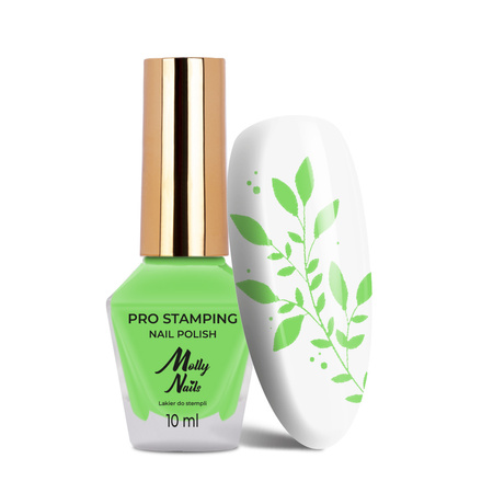 MollyNails PRO Stamping Pastel Green No. 19 10ml stamping polish
