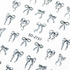 5D Self-Adhesive Black Bow Nail Stickers SD-2157