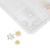 Décorations de Noël : étoiles et flocons de neige dans un coffret, 5 x 6 motifs, 30 pièces