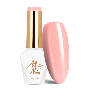 Vernis hybride MollyNails Sensual Chloe sans HEMA/Di-HEMA, 8 g, n° 200