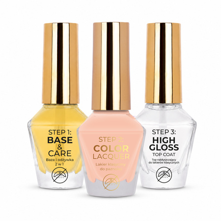 MollyNails Vinyl Effect System 3-STEP Essentials Set – Hellrosa