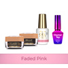PRO MATCH SYSTEM 3+1 Faded Pink: 3 гелі LED/UV по 15 г: Jelly&SelfLeveling;&Gel; у флаконі + Doctor Top 10 г БЕЗКОШТОВНО