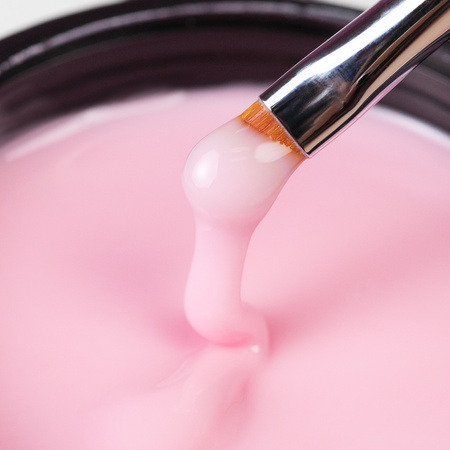 MollyNails Cherry Blossom HEMA/Di-HEMA-Free Medium-Density Self-Leveling Builder Gel, 15 g
