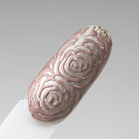 Creative Flow Color Gel  - Gel creativo para Nail Art con efecto de diseños difuminados y suaves de MollyNails Cafe Rose, sin HEMA ni Di-HEMA, 5 g