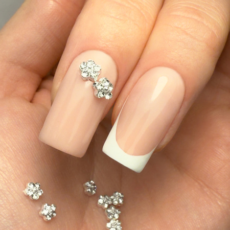 Прикраси для нігтів «Квіточки 3D» MollyNails K1122, 10 шт.