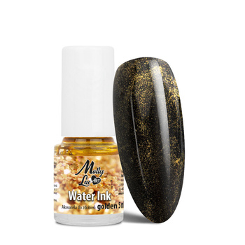 Water Ink MollyLac ART acquerello per decorazioni Golden 5 ml