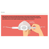 Mini cosmetic shield for mouth and nose Mouth Shield transparent non-fogging mask 5 pieces S/M