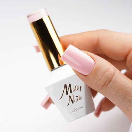 LED/UV Gel Polish Business Class No. 313 Rose Cashmere by MollyNails, HEMA/Di-HEMA-Free, 8g