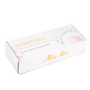 MollyNails White Manicure Rest with Silver Legs