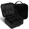Black Cosmetic Case with Compartments