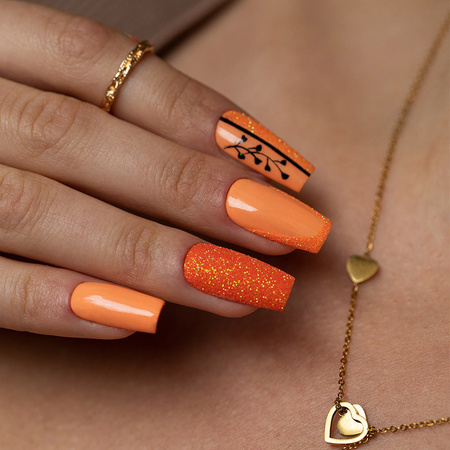 MollyLac Nagellackpulver Orange Paradise 1 g Nr. 7