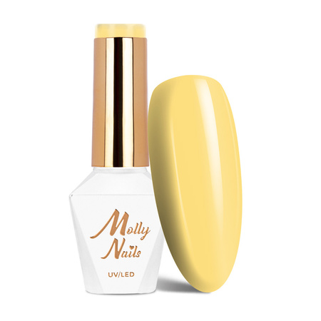 Vernis hybride MollyNails Rest & Relax Holiday sans HEMA/Di-HEMA, 8 g, n° 95