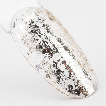 MollyLac Metallic-Nagelstaub, Aluminiumflocken, 0,2 g, Nr. 9