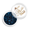 Polvo metálico para uñas MollyLac, láminas de aluminio, azul deslumbrante, 0,2 g, n.º 6