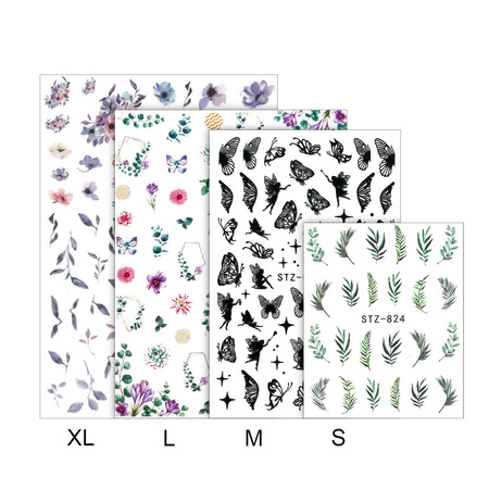 Autocollants à l'eau pour ongles « Attrape-rêves » A-1264