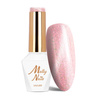 Lakier hybrydowy LED/UV Gel Polish Pinks Cat Eye Pastel Nr 181 MollyNails HEMA/Di-HEMA Free 8g