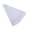 Replacement abrasive caps for straight metal file (zebra color) grit 100, 10 pcs